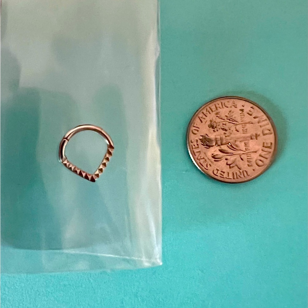 16G Surgical Steel Nose Septum Rings Piercing Jewelry